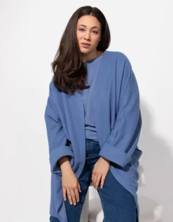 Hot Cardigan - Eingrifftaschen - Damen Strickjacken