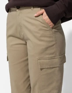 Fashion Cargohose - Baumwoll-Mix - Damen Hosen