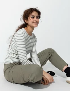 Hot Cargohose - Baumwoll-Mix - Damen Hosen