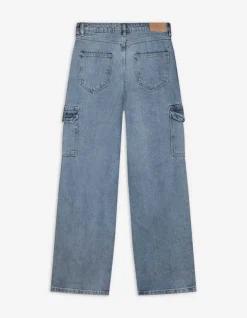 Sale Cargohose - Denim - Kinder Mädchenkleidung