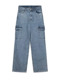 Sale Cargohose - Denim - Kinder Mädchenkleidung