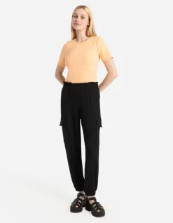 Discount Cargohose - Relaxed Fit Damen Hosen