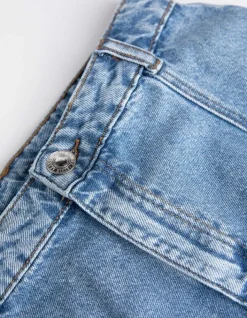 Outlet Cargorock - mid blue denim - Kinder Mädchenkleidung