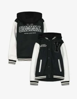 Outlet Collegejacke - Mehrfarbiges Design - Kinder Jungenkleidung