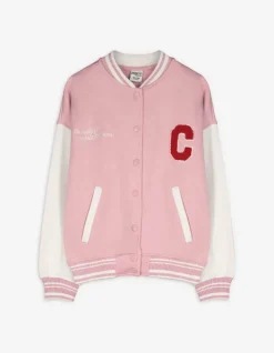 Online Collegejacke - Rückenprint - Kinder Mädchenkleidung