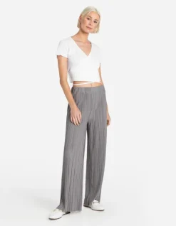 Clearance Cropped Shirt - Schnürung Damen T-shirts