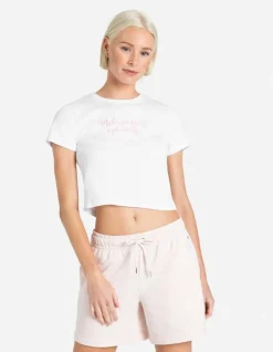 New Cropped Shirt - Stickereien Damen T-shirts