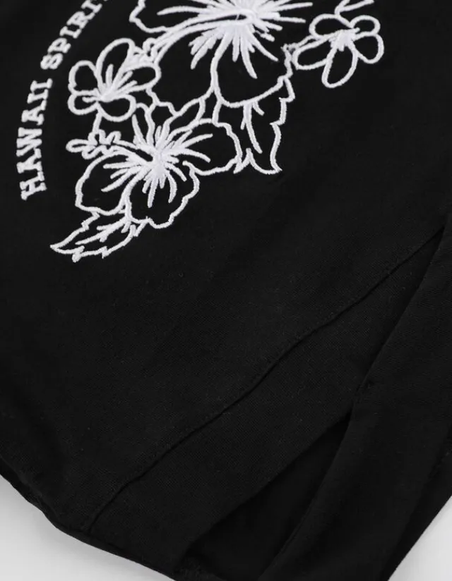 New Cropped Shirt - Stickereien Kinder Mädchenkleidung