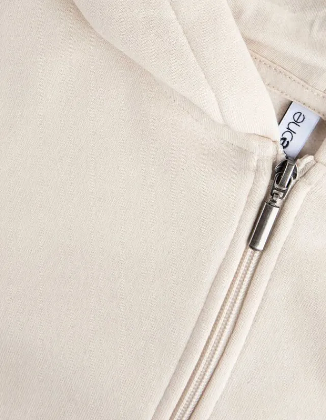 Online Cropped Sweatjacke - Kapuze mit Tunnelzug - Damen Sweatjacken