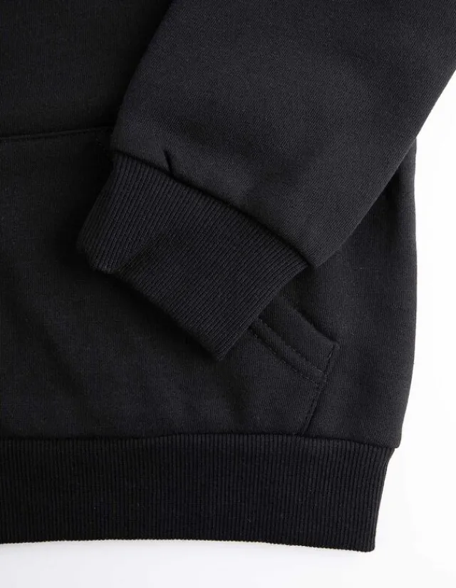 Outlet Cropped Sweatjacke - Kapuze mit Tunnelzug - Damen Sweatjacken