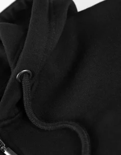 Outlet Cropped Sweatjacke - Kapuze mit Tunnelzug - Damen Sweatjacken