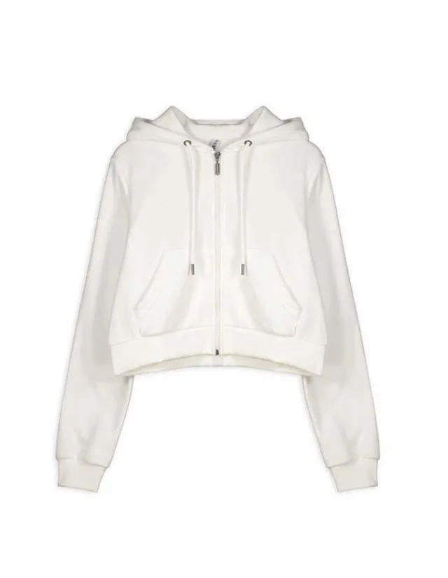 Online Cropped Sweatjacke - Kapuze mit Tunnelzug - Damen Sweatjacken