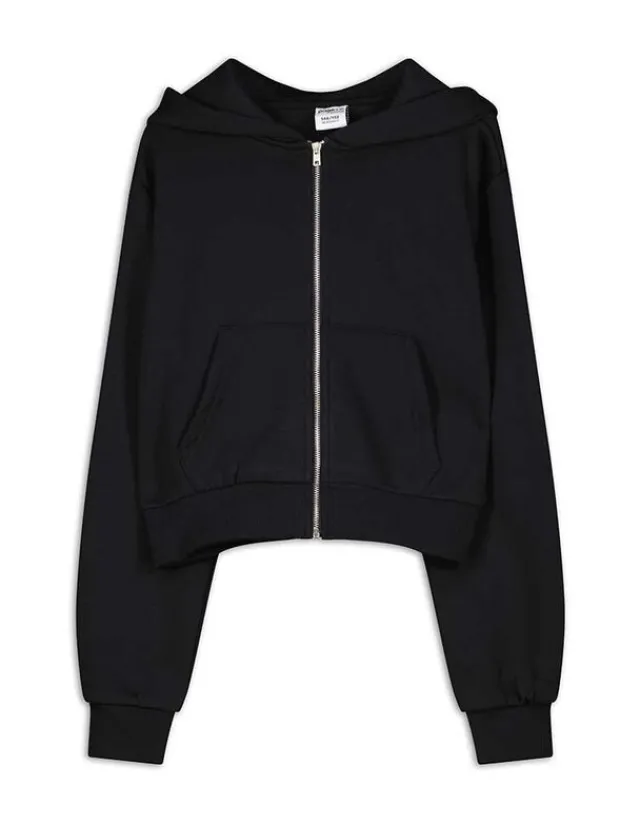 Sale Cropped Sweatjacke - Relax Fit - Kinder Mädchenkleidung