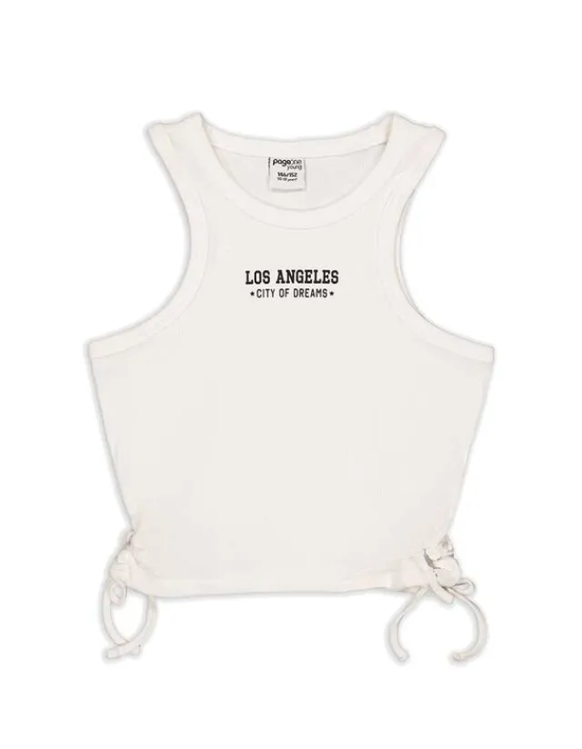 Clearance Cropped Top - Rippenstruktur Kinder Mädchenkleidung
