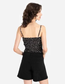 Discount Cropped Top - Slim Fit Damen Tops
