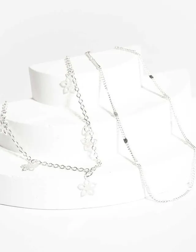Discount Fußkette - 2er-Pack Damen Accessoires