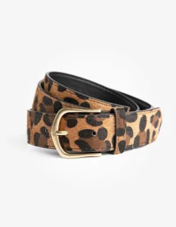 Clearance G&uuml;rtel - Leopardenmuster - Damen Accessoires