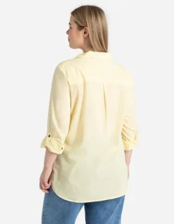 Discount Hemdbluse - Ärmel mit fixiertem Aufschlag Damen Blusen