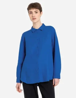 Fashion Hemdbluse - Leinen-Mix Damen Blusen