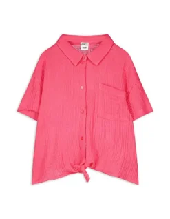 Outlet Hemdbluse - Musselin Kinder Mädchenkleidung