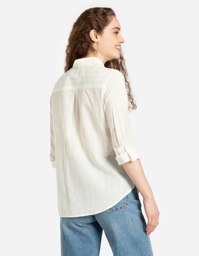 Best Hemdbluse - Regulierbare Ärmellänge Damen Blusen