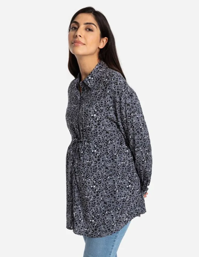 Fashion Hemdbluse - Umstandsmode - Damen Umstandsmode