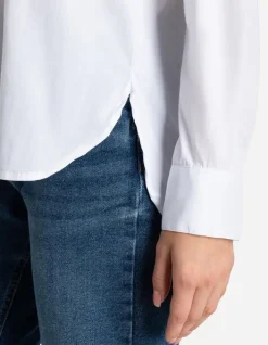 Discount Hemdbluse - verlängerte Rückseite Damen Blusen