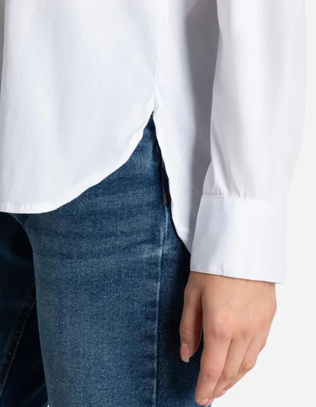 Discount Hemdbluse - verlängerte Rückseite Damen Blusen