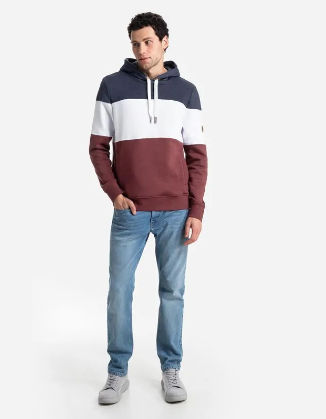 Fashion Hoodie - Color-Blocking - Herren Sweatshirts