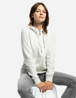 Online Hoodie - Kapuze mit Tunnelzug - Damen Sweatjacken