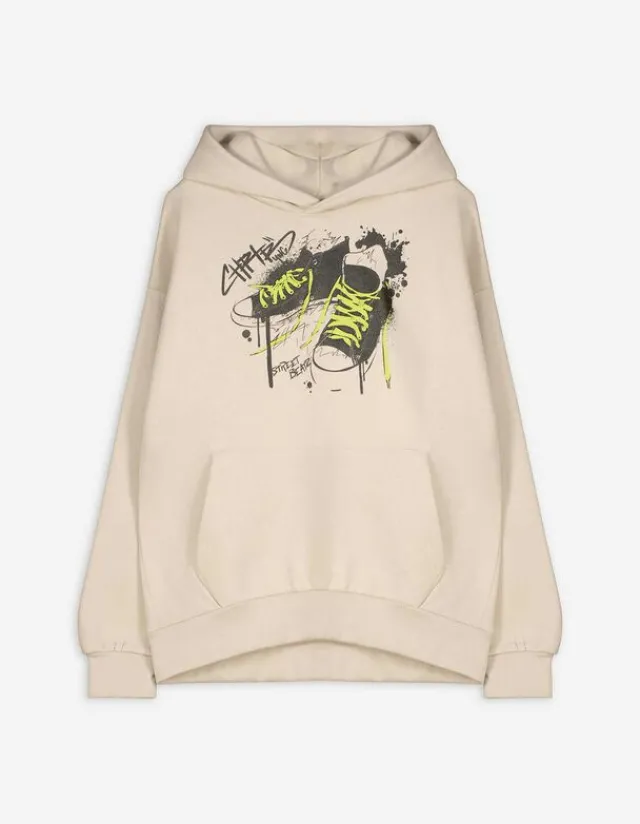 Online Hoodie - Oversized Fit - Kinder Jungenkleidung