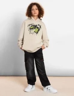 Online Hoodie - Oversized Fit - Kinder Jungenkleidung