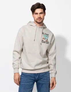 Outlet Hoodie - R&uuml;ckenprint - Herren Sweatshirts