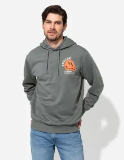 Discount Hoodie - Rückenprint - Herren Sweatshirts