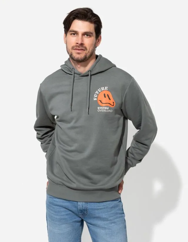 Discount Hoodie - Rückenprint - Herren Sweatshirts