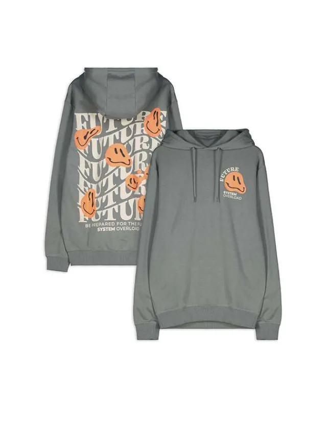 Discount Hoodie - Rückenprint - Herren Sweatshirts