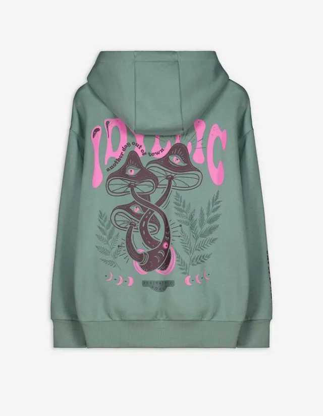 Fashion Hoodie - Rückenprint - Damen Sweatshirts