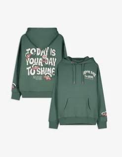 Hot Hoodie - R&uuml;ckenprint - Damen Sweatshirts