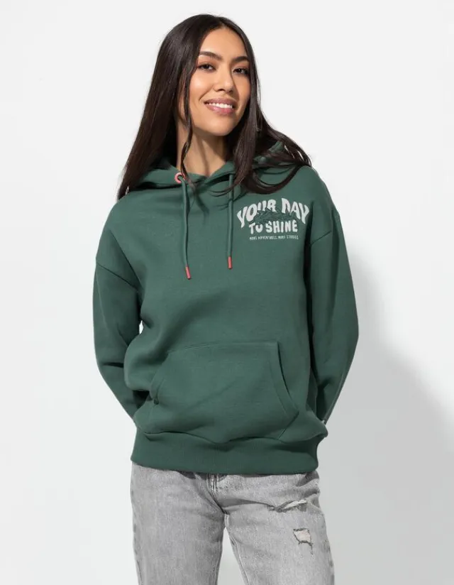Hot Hoodie - Rückenprint - Damen Sweatshirts