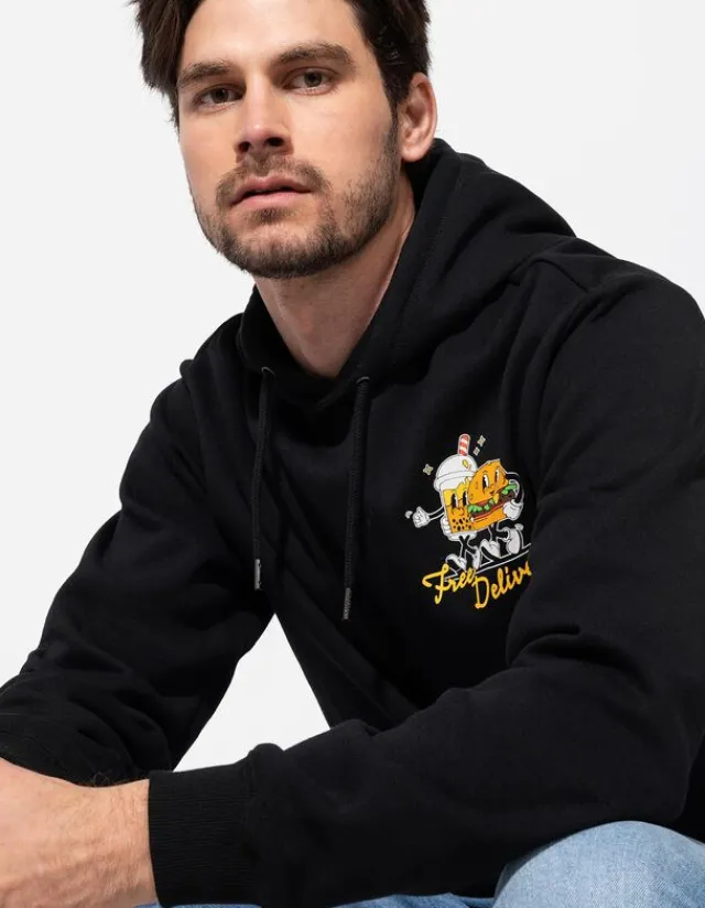 Hot Hoodie - Rückenprint - Herren Sweatshirts