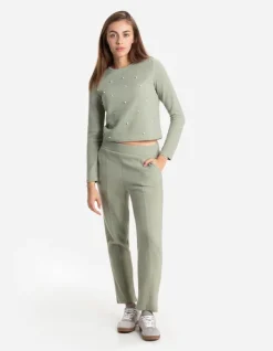 Best Hose - Bundfalte - Damen Hosen