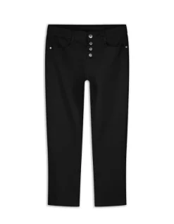 Clearance 7/8-Hose - Knopfleiste Damen Hosen