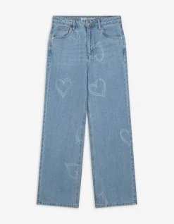 Outlet Jeans - Laserprint - Kinder Mädchenkleidung