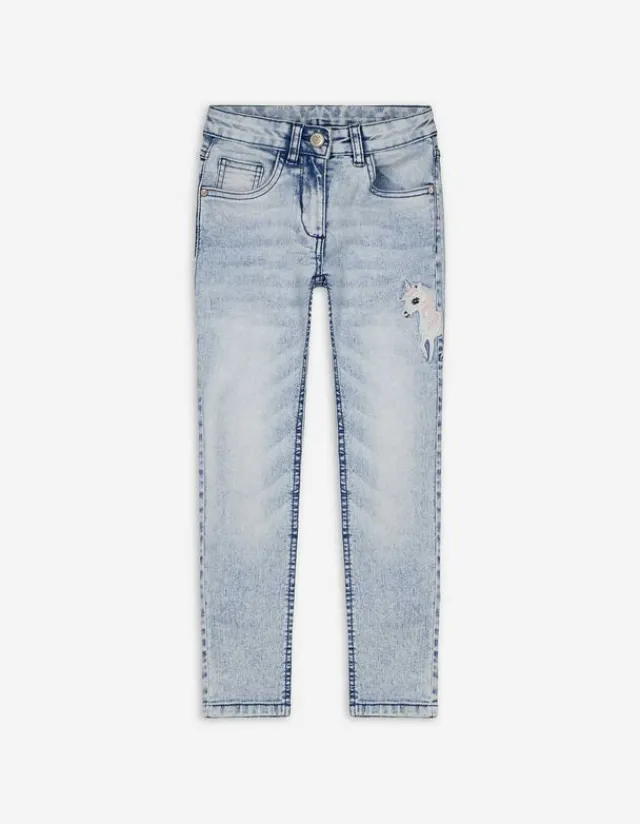 Outlet Jeans - Stickereien - Kinder Mädchenkleidung