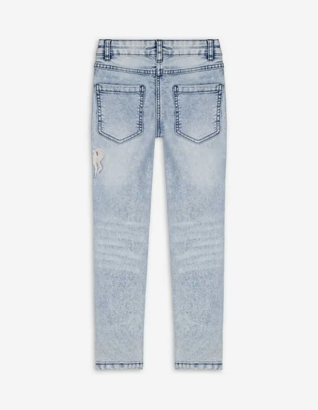 Outlet Jeans - Stickereien - Kinder Mädchenkleidung