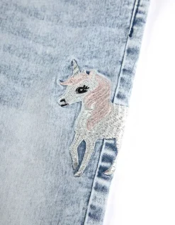 Outlet Jeans - Stickereien - Kinder Mädchenkleidung