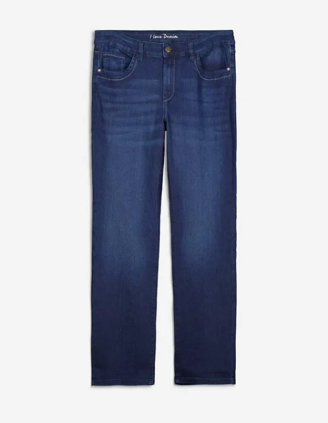 Hot Jeans - Straight Fit Damen Jeans