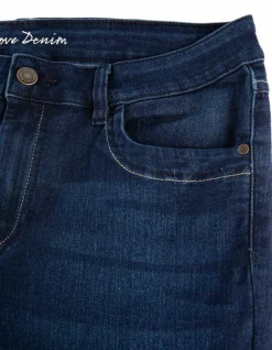 Hot Jeans - Straight Fit Damen Jeans