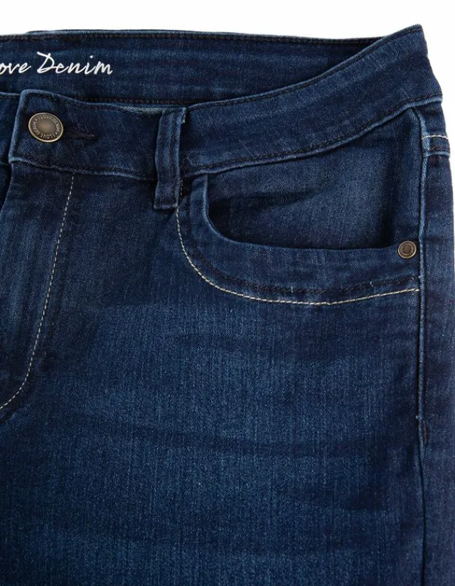 Hot Jeans - Straight Fit Damen Jeans