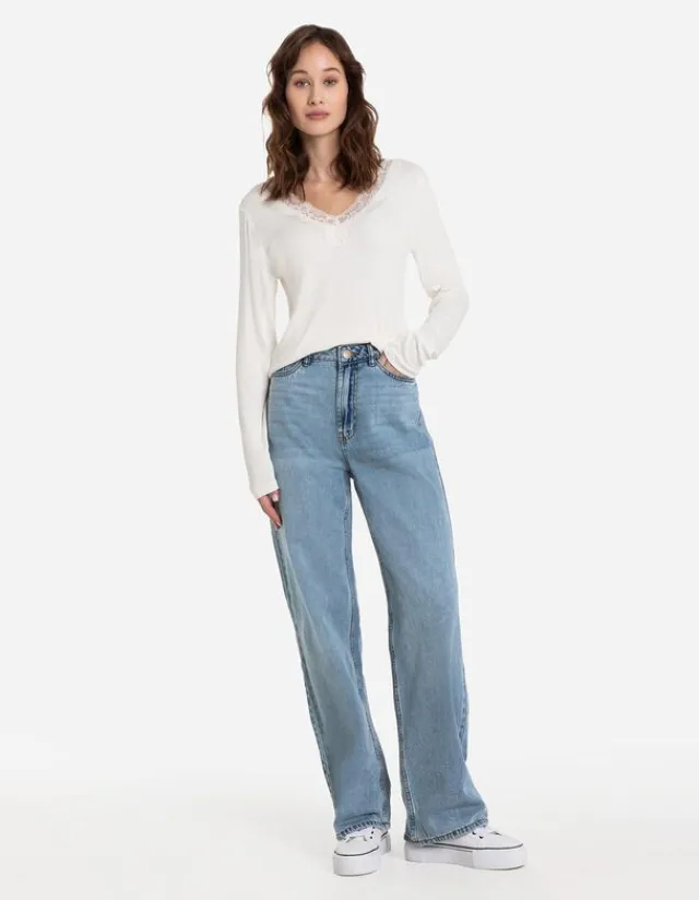 Discount Jeans - Straight Fit - Damen Jeans